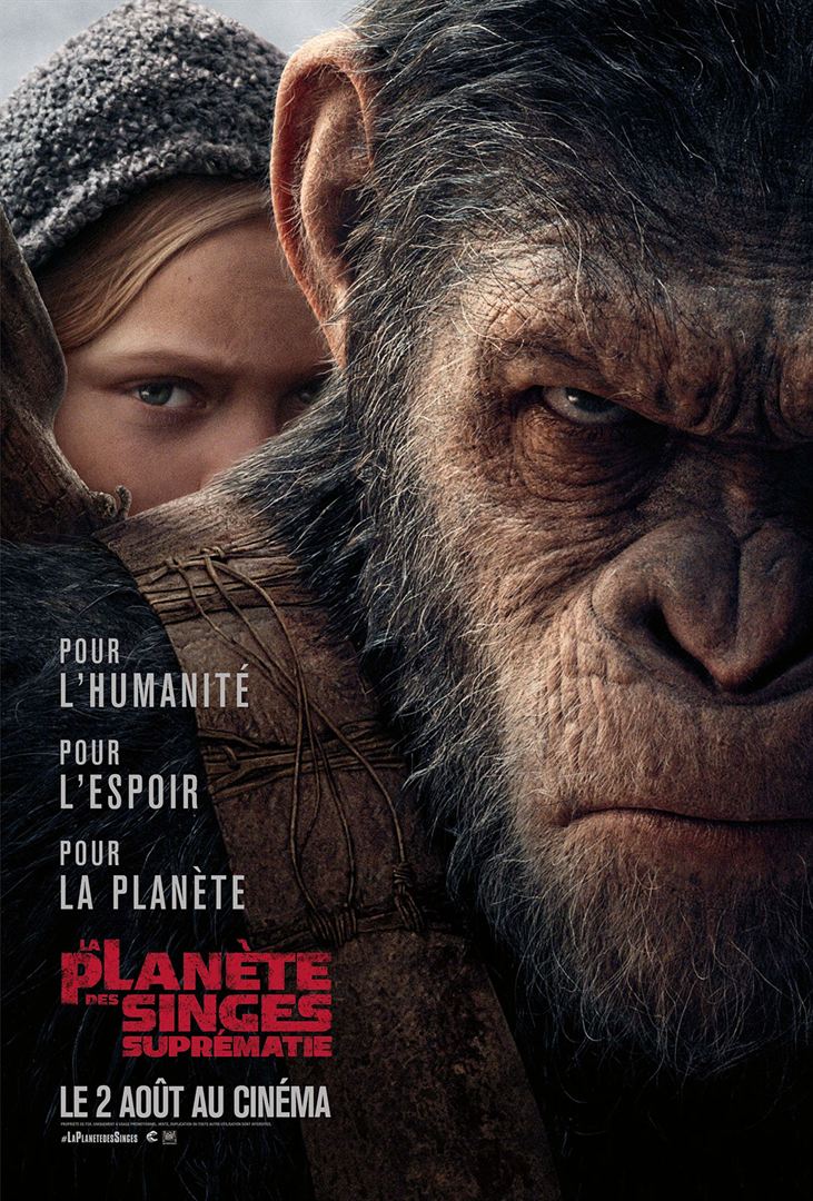 La Planète des Singes – Suprématie – MediaShow, au coeur du cinéma, image size:731x1080